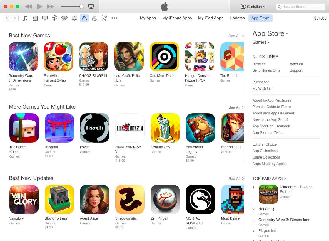 top games for mac app store